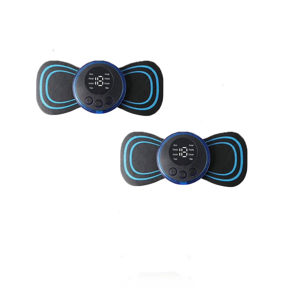 Massageador Elétrico Inteligente EMS - Alívio de Dores e Tensões
